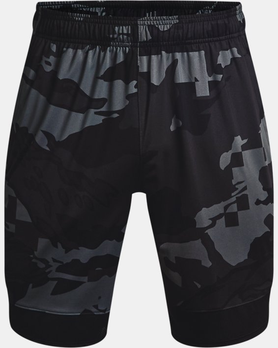 Men's UA Train Stretch Camo Shorts in Gray image number 4